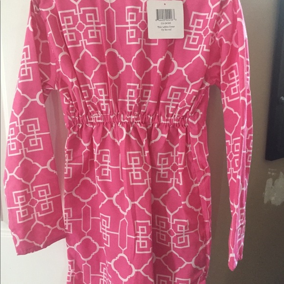 Buckhead Betties Pink Cover Up Small NEW! - Picture 5 of 5